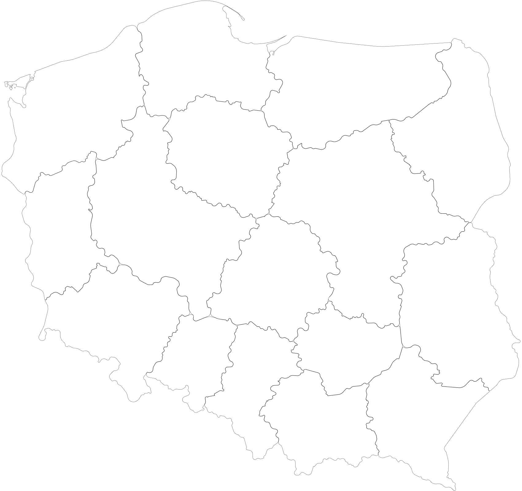 Poland Map